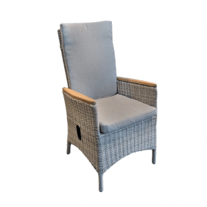 Trestino Janita Verstelbare Tuinstoel - Off white - Trestino