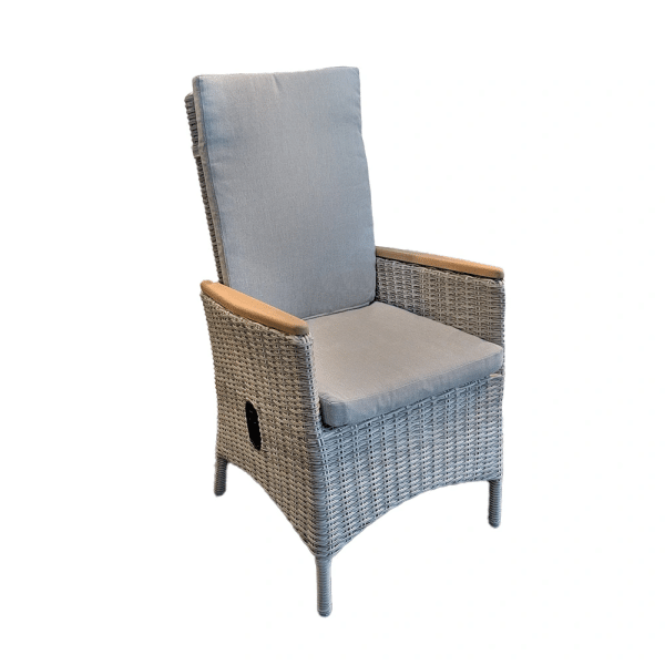 Trestino Janita Verstelbare Tuinstoel - Off white - Trestino