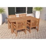 Tuintafel Modern teak 250 cm Tuindeco - Tuindeco