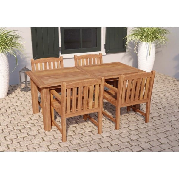 Tuintafel Modern teak 250 cm Tuindeco - Tuindeco