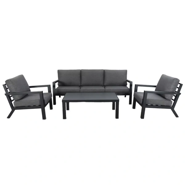 Vita Emerson Loungeset Aluminium