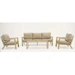 Vita Emerson Loungeset Beige 4-delig