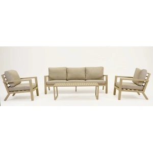 Vita Emerson Loungeset Beige 4-delig