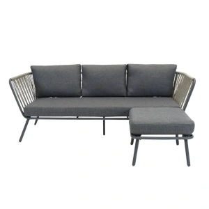 Vita Loungeset Wicker Corfu