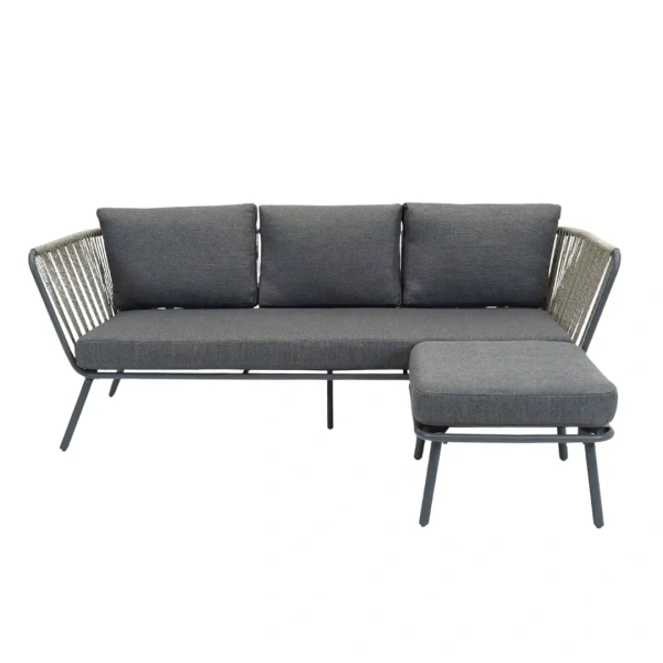 Vita Loungeset Wicker Corfu