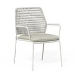 David Dining Tuinstoel Creme White - Tierra outdoor