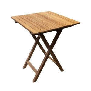 Florence Klaptafel Teak 60x60x75 cm - Buitengewoon de boet