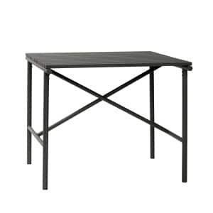 Hubsch Villa outdoor tafel small zwart - 142004