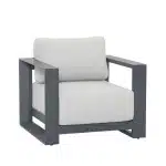 Levanto Lounge Fauteuil Carbon Black - Garden impressions
