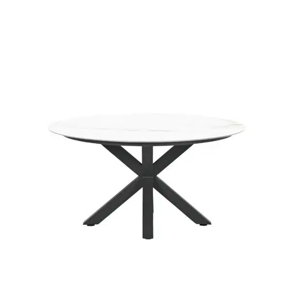 Lowland Tuintafel Venice White dia. 150 cm - Garden impressions