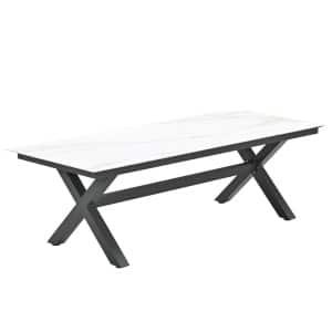 Marbella Tuintafel Venice White 240x100 cm - Garden impressions