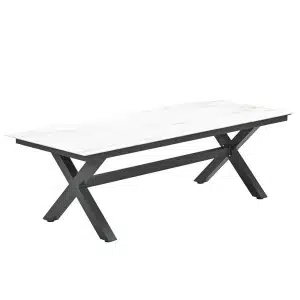 Marbella Tuintafel Venice White 240x100 cm - Garden impressions