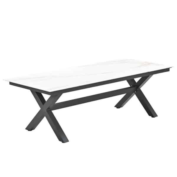 Marbella Tuintafel Venice White 240x100 cm - Garden impressions
