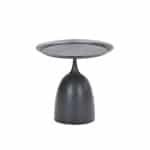 Mioala Bijzettafel Carbon Black dia. 50xH48 cm - Garden impressions
