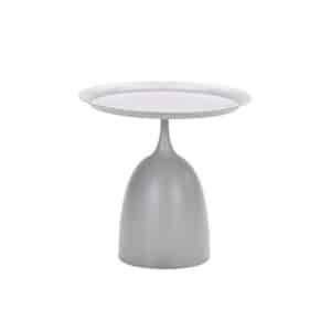 Mioala Bijzettafel Taupe dia. 50xH48 cm - Garden impressions