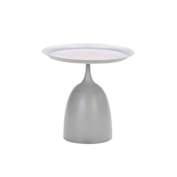 Mioala Bijzettafel Taupe dia. 50xH48 cm - Garden impressions