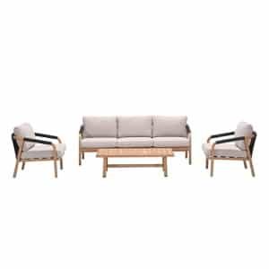 Monti Sofa Loungeset 4 dlg Gobi Sand - Garden impressions