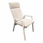 Paxon Tuinstoel Verstelbaar Silver Grey - Trestino