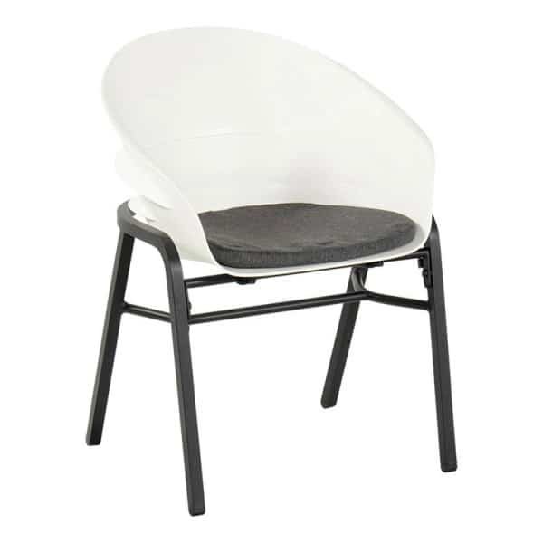 Tubb Tuinstoel Royal White - Hartman