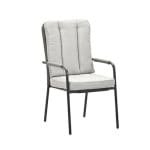 Venice Dining Tuinstoel Carbon Black/Desert Sand - Garden impressions