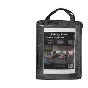 WOOOD Outdoor Hoes La Vida/Villa t.b.v. Hoek Loungeset - Zwart