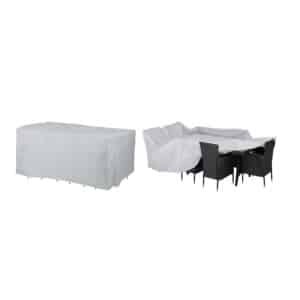 Afdekhoes Tuinset Zitset Zilver 308x138x89cm