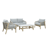 Ashen Sofa Loungeset 4p - Buitengewoon de boet
