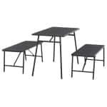 SIENA GARDEN Tuinset Palma (2 bankjes + 1 tafel)