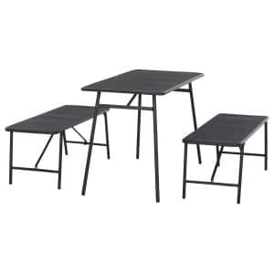 SIENA GARDEN Tuinset Palma (2 bankjes + 1 tafel)