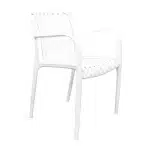 Stoel Jade Wit - Buitengewoon de boet