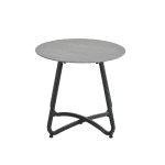 Vento Bijzettafel Carbon Black dia 45xH41 cm - Garden impressions