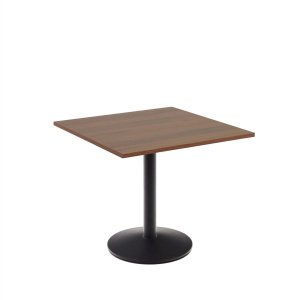 Kave Home Vierkante Bistrotafel 'Esilda' 90 x 90m, kleur Bruin