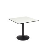 Kave Home Vierkante Bistrotafel 'Esilda' 90 x 90m, kleur Wit
