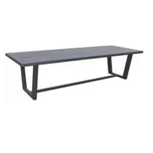 Lauren tafel 300x110x76 cm teak charcoal finish Max&Luuk - Max luuk