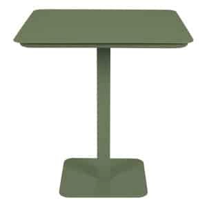 Zuiver Outdoor Bistrotafel 'Vondel' 71 x 71cm, kleur Groen