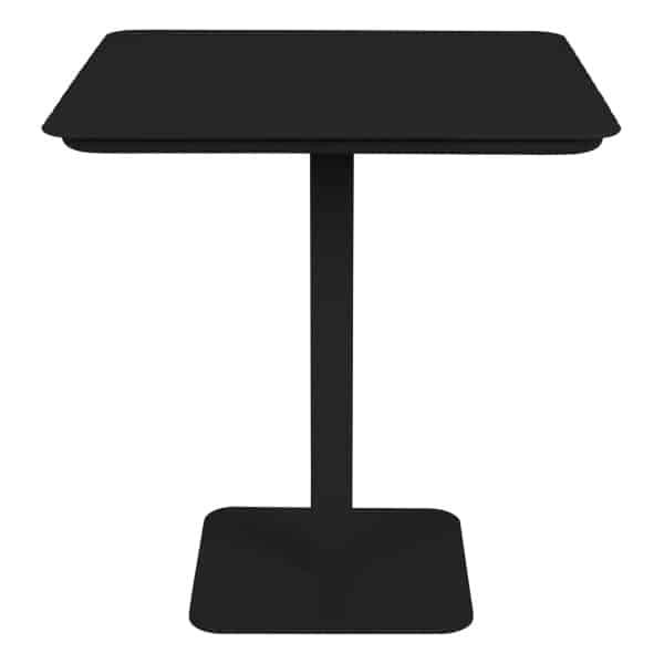 Zuiver Outdoor Bistrotafel 'Vondel' 71 x 71cm, kleur Zwart