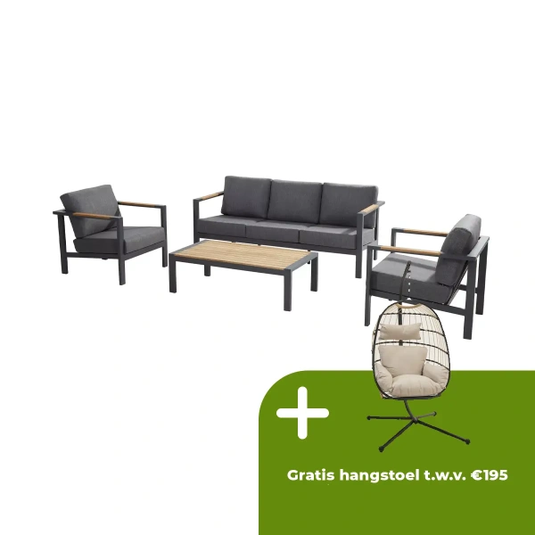 Ginger Loungeset met Salontafel