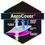 Hoes loungeset hoek hoge rugleuning 270 x 210 x 85 x 65 tot 90 cm AeroCover - Aerocover