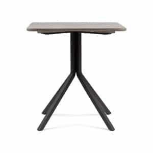 Rivièra Maison Outdoor Bistrotafel Bondi Beach Teakhout, 70 x 70cm - Espresso - Vierkant