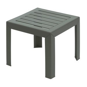 Grosfillex Miami bijzet tuintafel 40x40cm groen