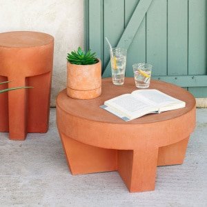 Kave Home Outdoor Salontafel 'Vilena' Ø60cm
