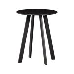 WOOOD Outdoor Bijzettafel Fer Ø40cm - Zwart - Rond