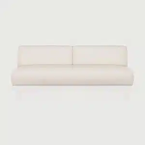Ethnicraft Zitkussen Monocle t.b.v. 2-zits Modulaire Loungeset Monocle - Wit