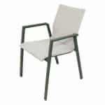 Genesee stapelstoel forest green off white Oosterik Home - Oosterik home