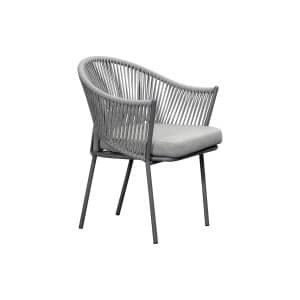 Goossens Tuinstoel Levanzo, Met armleuning