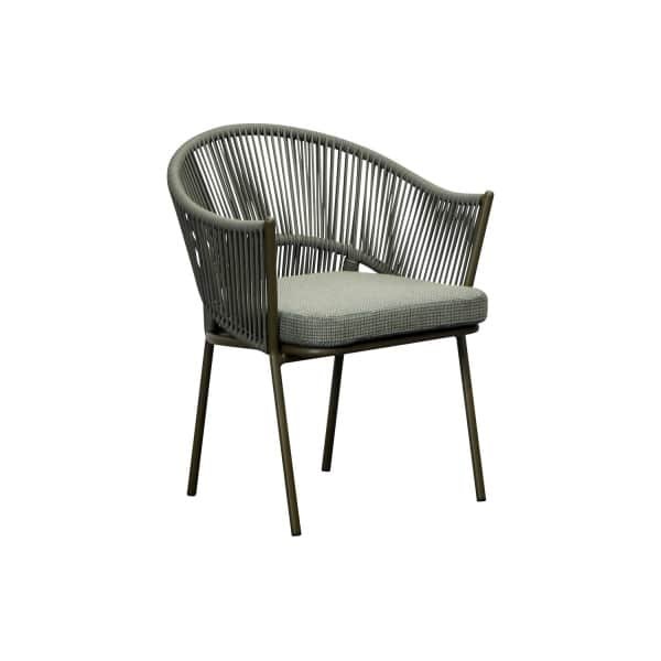 Goossens Tuinstoel Levanzo, Met armleuning