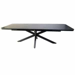 Hillsdale uitschuifbare dining tafel midnight grey L 200 - 260 x D 100 x H 75 cm Oosterik Home - Oosterik home
