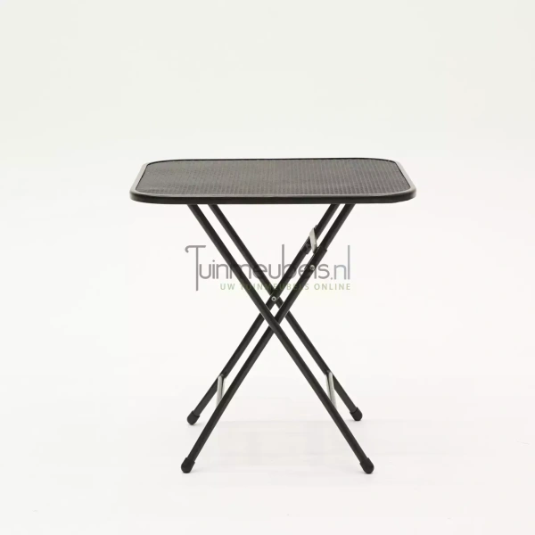 Klaptafel strekmetaal Grijs 70x70cm