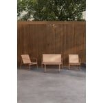 Nohr Loungeset Karilynn Met bank, 2 stoelen en tafel - Beige
