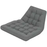 Outsunny Buitenzitkussen Voor Hangstoel En Schommelstoel Polyesterhoes Grijs 120x100x8cm Dikke Vulling Geschikt Voor Binnen En Buiten | Aosom.nl